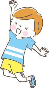 通じて発想力、社会性、協調性などを育みます。